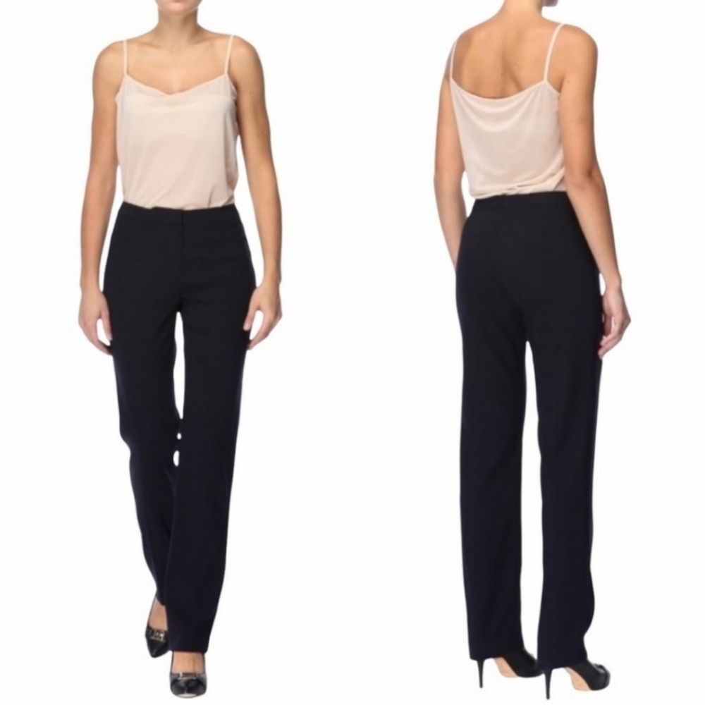 {Escada} Black Wool Dress Pants Size 44